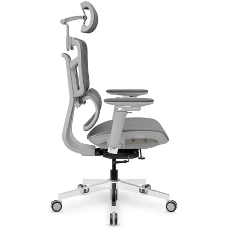 Офісне крісло Mealux S4 Air Grey (HF-S4 M/G) - фото 6