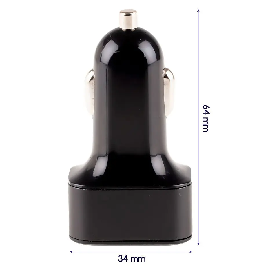 Автомобільний зарядний пристрій Alca 12/24V 2.1A / 3USB Оригінал (09912203) - фото 2
