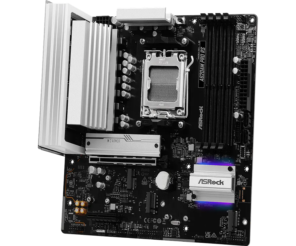 Материнська плата ASRock A620AM PRO RS Socket AM5 - фото 3