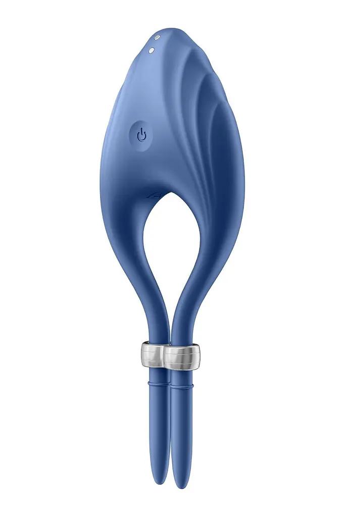 Ерекційне віброкільце-ласо Satisfyer Duelist Blue, 10 режимів, потужний мотор - фото 4