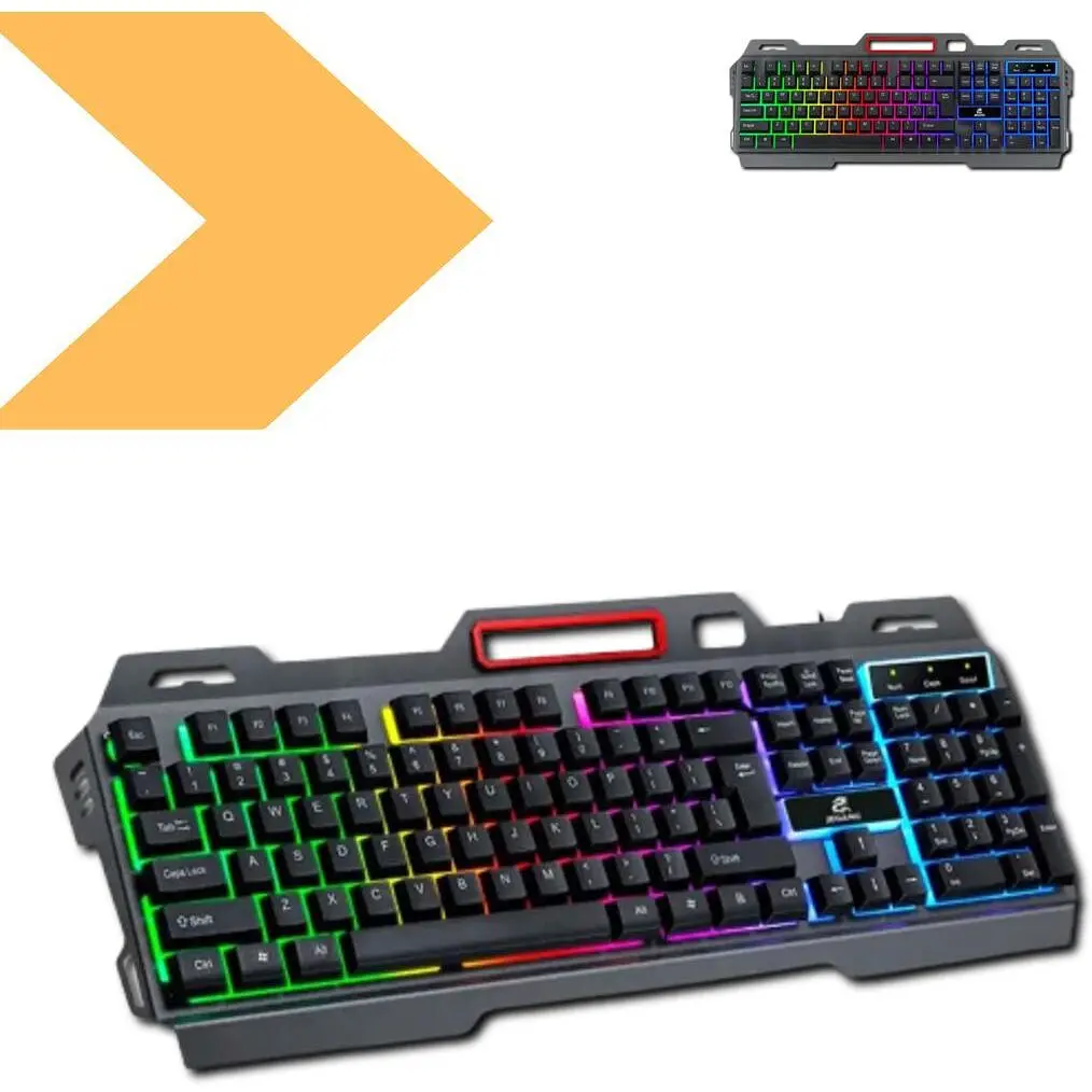Ігрова клавіатура з RGB-підсвічуванням Jeqang JK-918 (39137-01_308) - фото 13