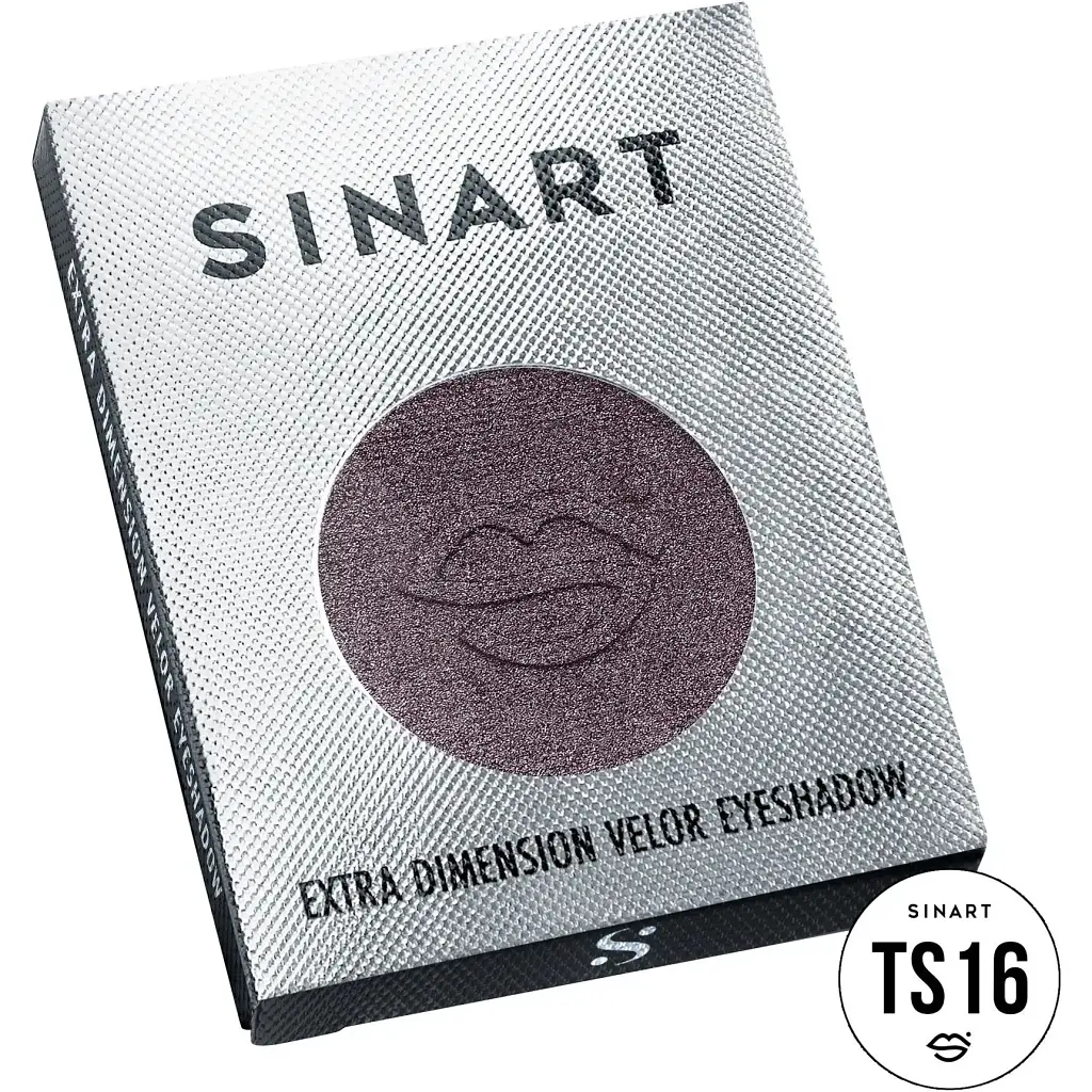 Пресовані тіні для повік Sinart Extra Dimension Velor Eyeshadow TS16 1.5 г - фото 3