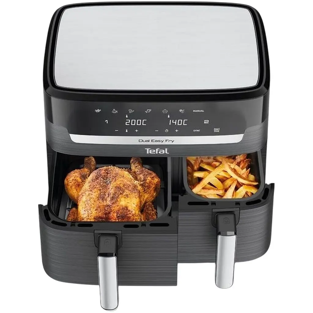Мультипіч Tefal Dual Easy Fry&Grill Air Fryer EY905B10 [99153] - фото 4
