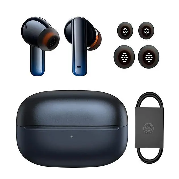 Наушники Baseus True Wireless Earphones Storm 1 |BT5.2, 50/400mAh, ANC, 5h| (NGTW140201) black - фото 5