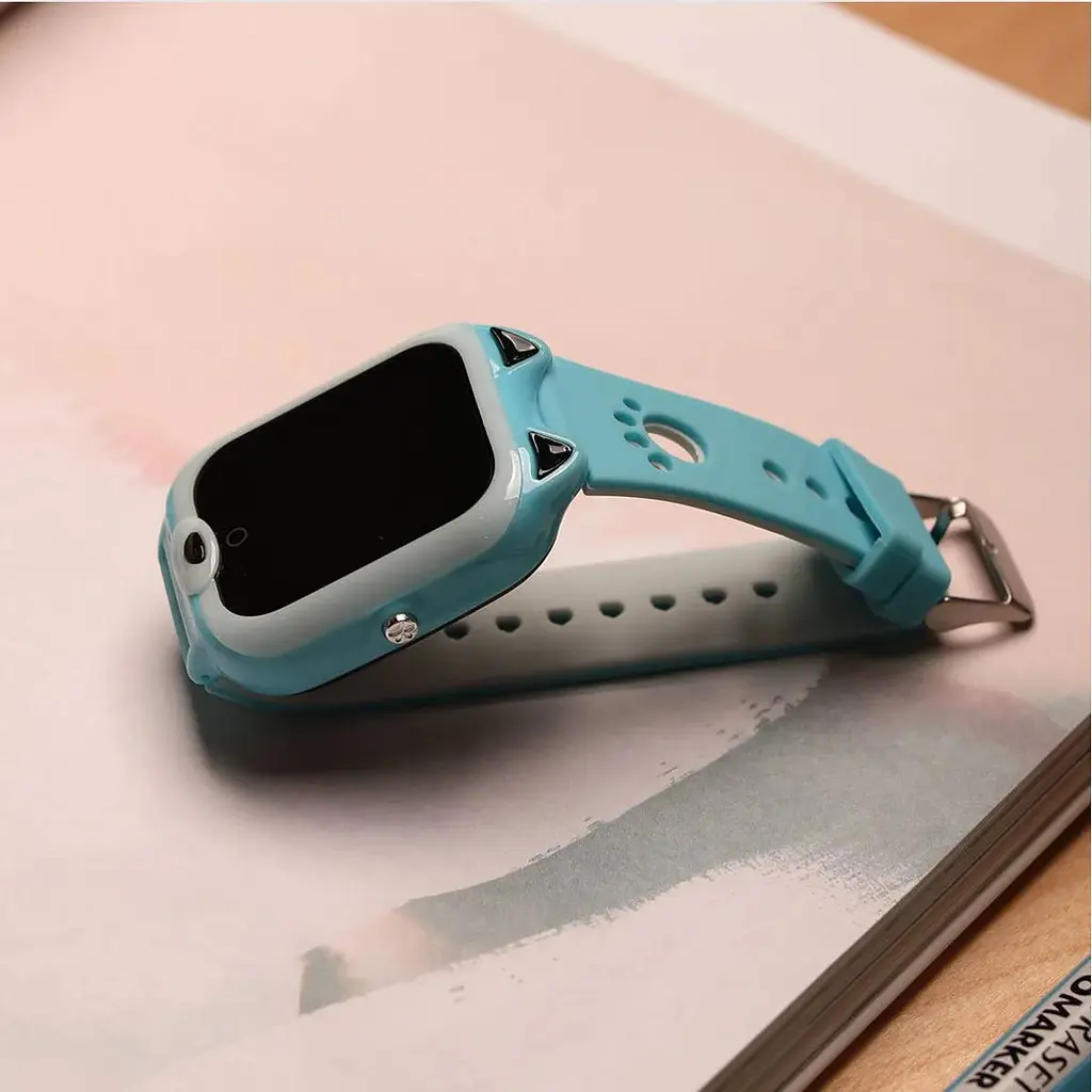 Дитячий розумний GPS годинник Wonlex KT22 Blue з відеодзвінком (SBWKT22BLUE) - фото 3