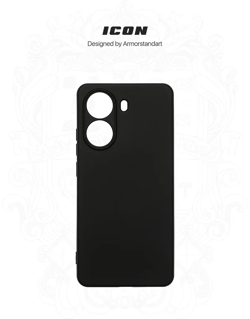 Чехол ArmorStandart ICON для Xiaomi Poco X7 Pro Camera cover Black (ARM82741) - фото 3