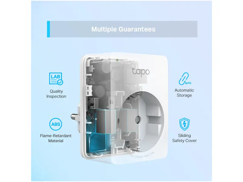 Інтелектуальна розетка TP-LINK Tapo P100 Wi-Fi 2-pack - фото 7