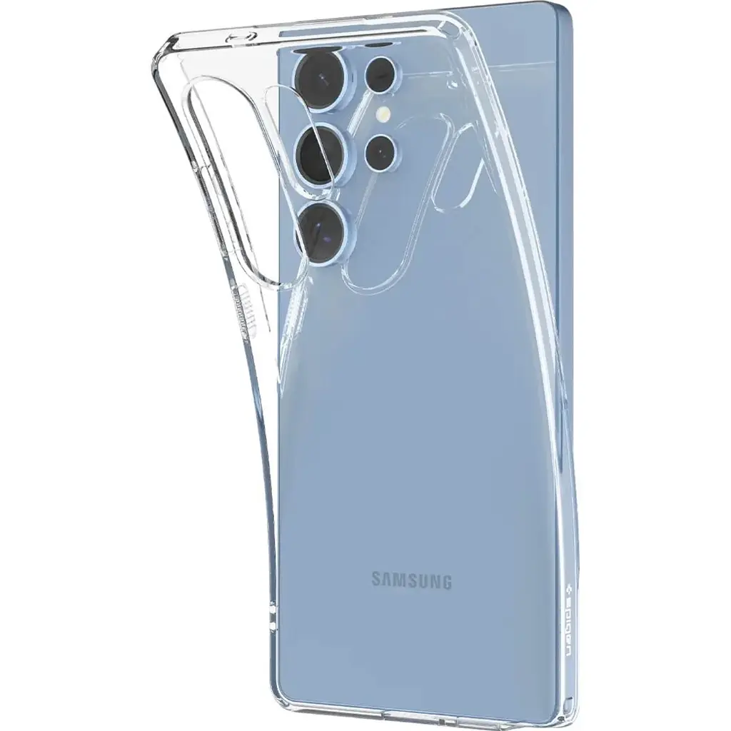 Чохол Spigen Liquid Crystal для Samsung Galaxy S25 Ultra Crystal Clear (ACS08948) [126593] - фото 4