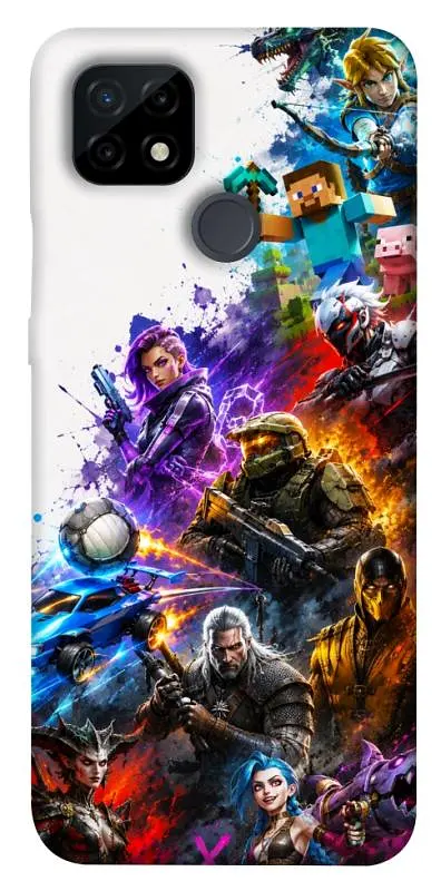 TPU чохол Demsky Gameverse для Realme C21
