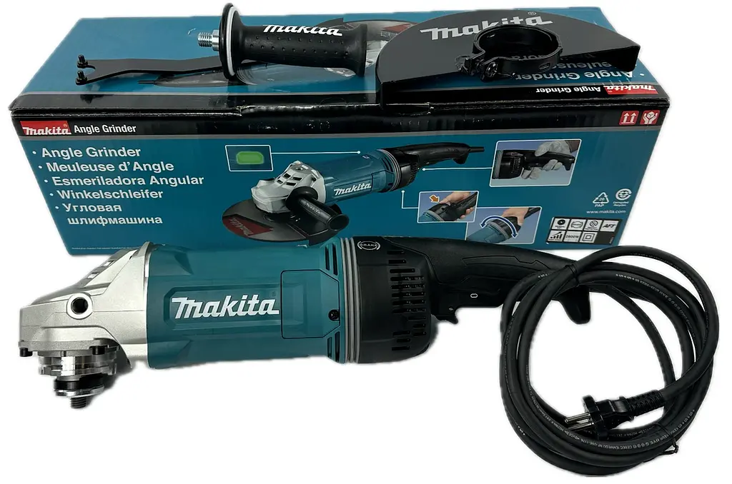 Шліфмашина кутова мережева Makita GA9070X1 (230 мм, 2800 Вт, 6600 об/хв, AFT) - фото 7