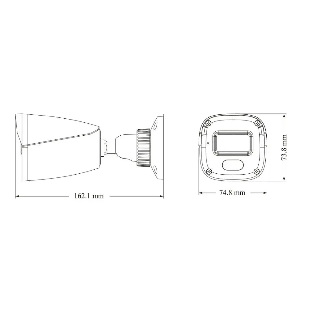 IP-відеокамера 4Mp TVT TD-9441S4L-C(D/PE/AW1) Black f=2.8mm, ІЧ+LED-підсвічування, з мікрофоном (77-00438) - фото 2