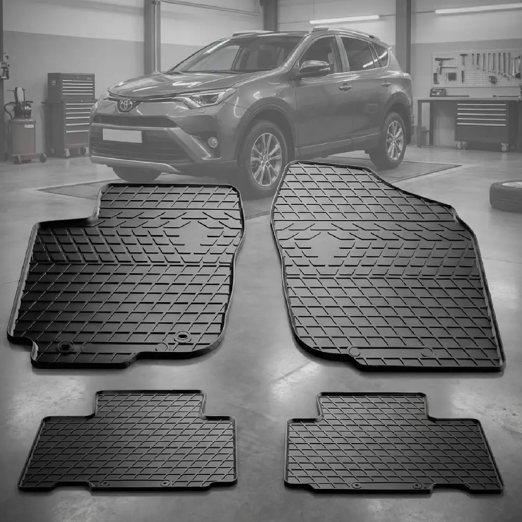 Автомобільні килимки у салон для Toyota Rav 4 (XA40) 2013-2018