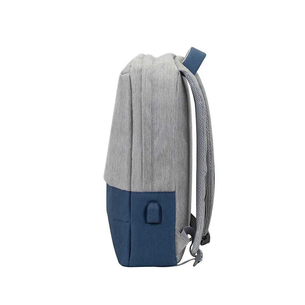 Рюкзак Rivacase 7562 Grey/Dark Blue 15.6" (7562 Grey/Dark blue) - фото 4