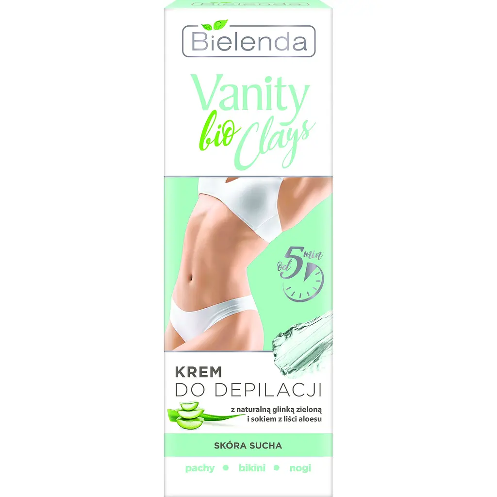 Крем для депіляції Bielenda Vanity Clays Bio з зеленою глиною 100 мл  - фото 3