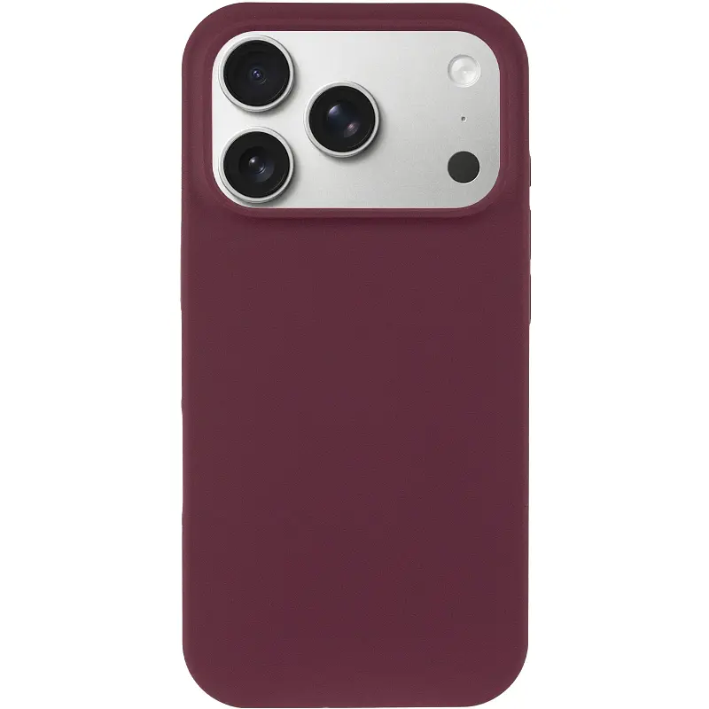 Чохол Silk Full Protective (AA) NO LOGO для Apple iPhone 17 Pro Max / 18 Pro Max (6.9") Бордовий / Plum - фото 2