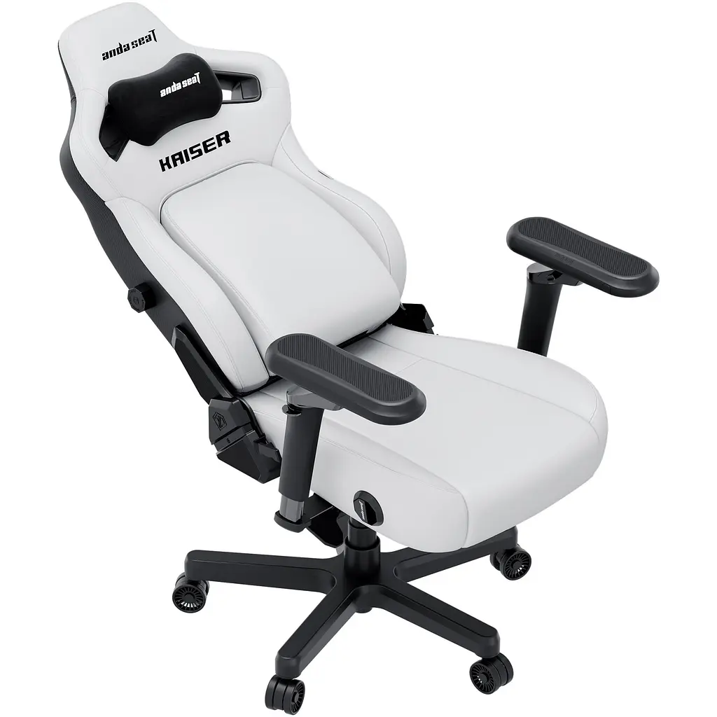 Крісло геймерське Anda Seat Kaiser 4 V2 Size XL до 180 кг ігрове White PVC (AD12YDDC-XLL-20-W-PV/C-03) - фото 6