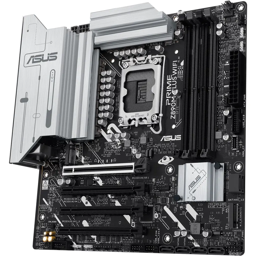 Материнська плата Asus PRIME Z890M-PLUS WIFI (90MB1J80-M0EAY0) UA [129541] - фото 4