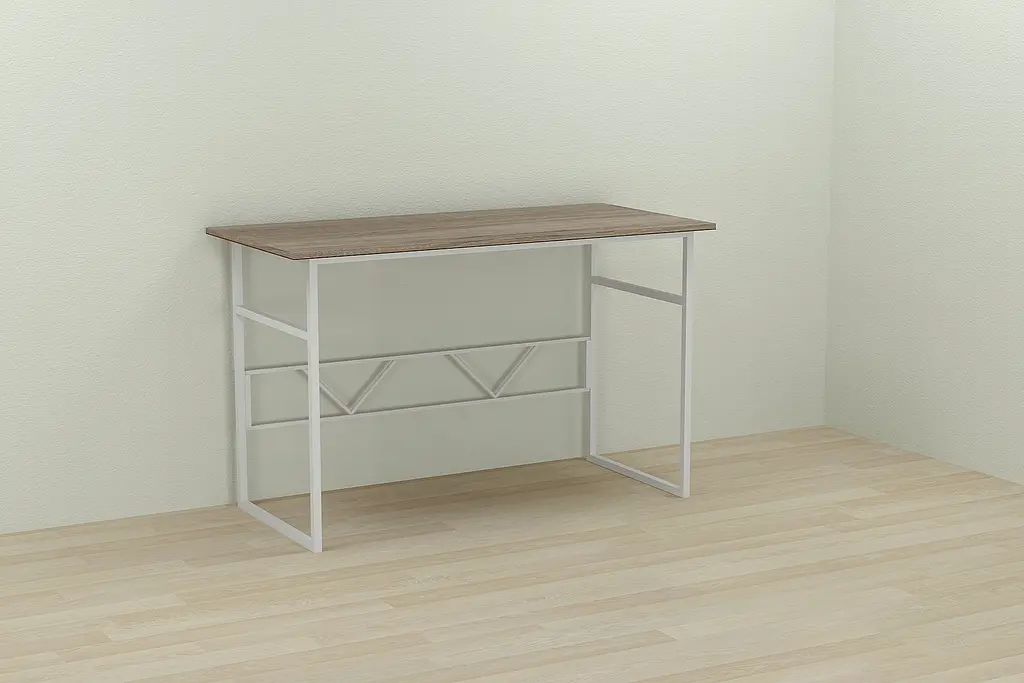 Комп'ютерний стіл Ferrum-decor Раян 75x120x70 білий ДСП Дуб Сонома Труфель 16мм (FRD-101163) - фото 3