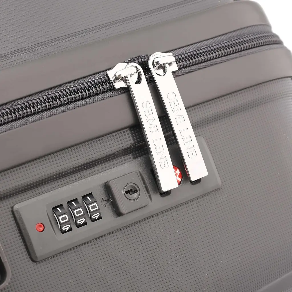 Чемодан Semi Line 20" S Graphite (T5829-1) - фото 7