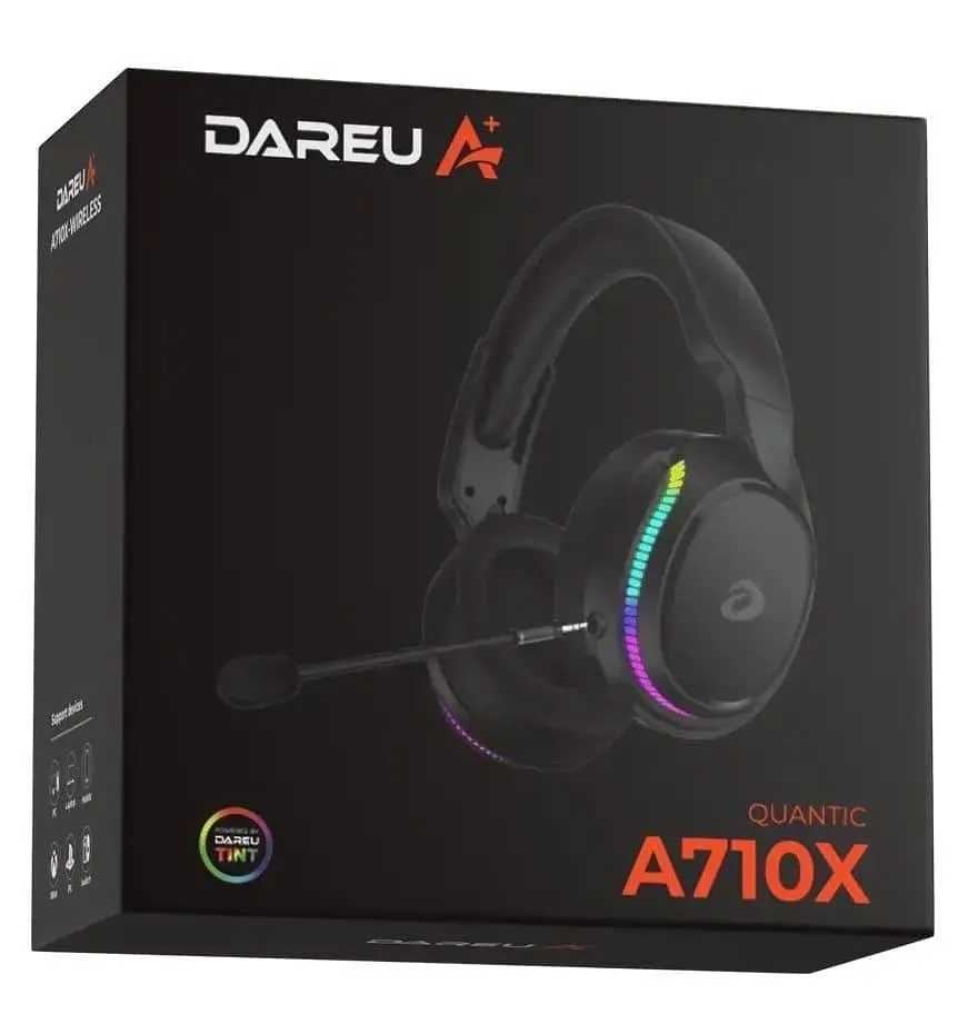 Игровая гарнитура DAREU A710X Black (HS-A710X-BK) - фото 5