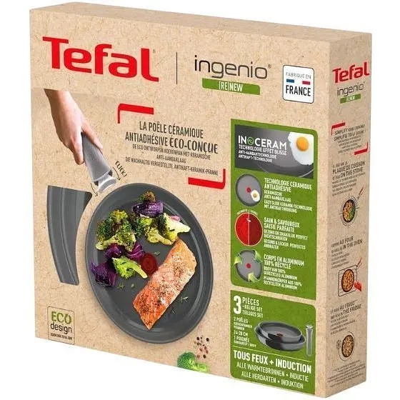 Набір сковорідок Tefal Ingenio Renew L2609502 [120196] - фото 4