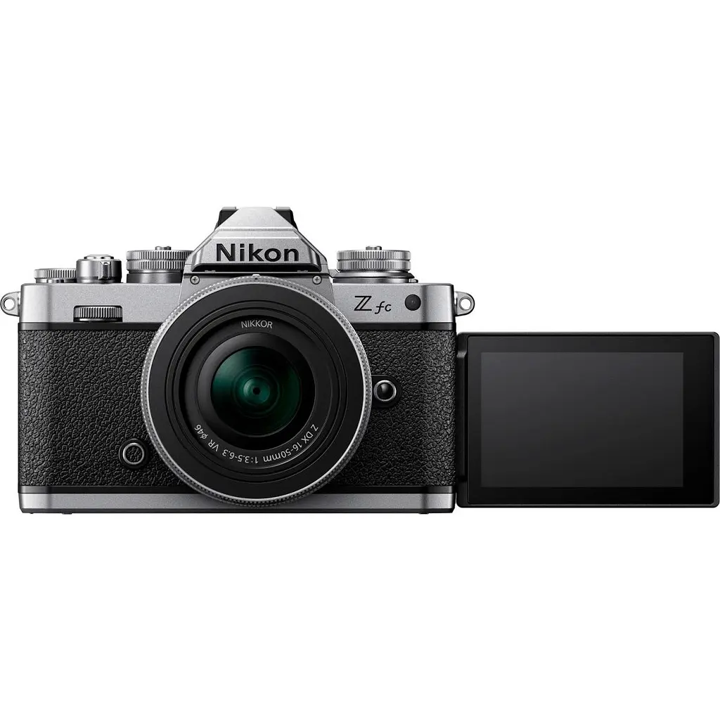 Бездзеркальний фотоапарат Nikon Z fc Kit DX 16-50mm f/3.5-6.3 VR + DX 50-250mm f/4.5-6.3 VR Silver (VOA090K003) [105400] - фото 7
