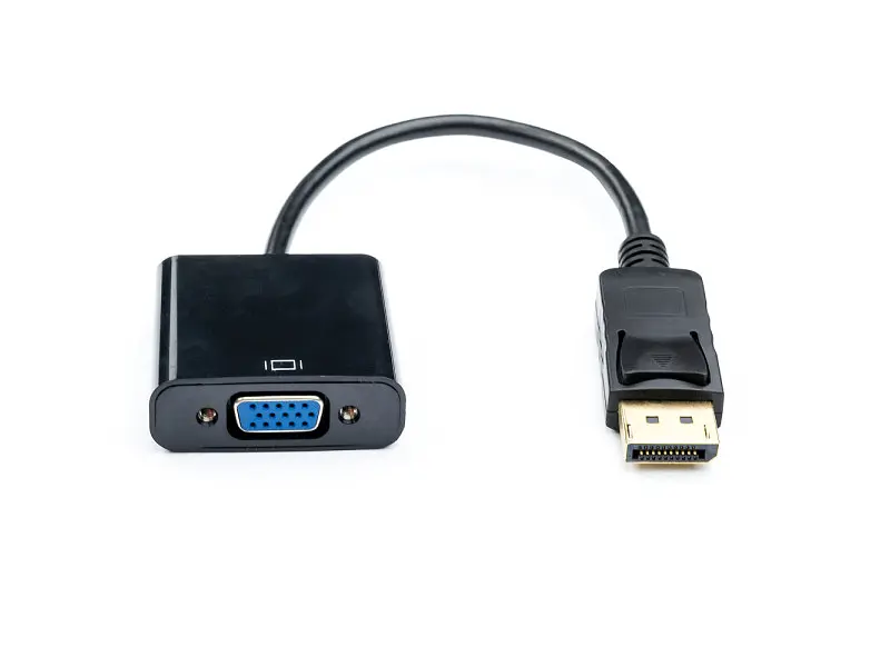 Перехідник ATCOM (16851) DisplayPort(M) -VGA(M) 10см