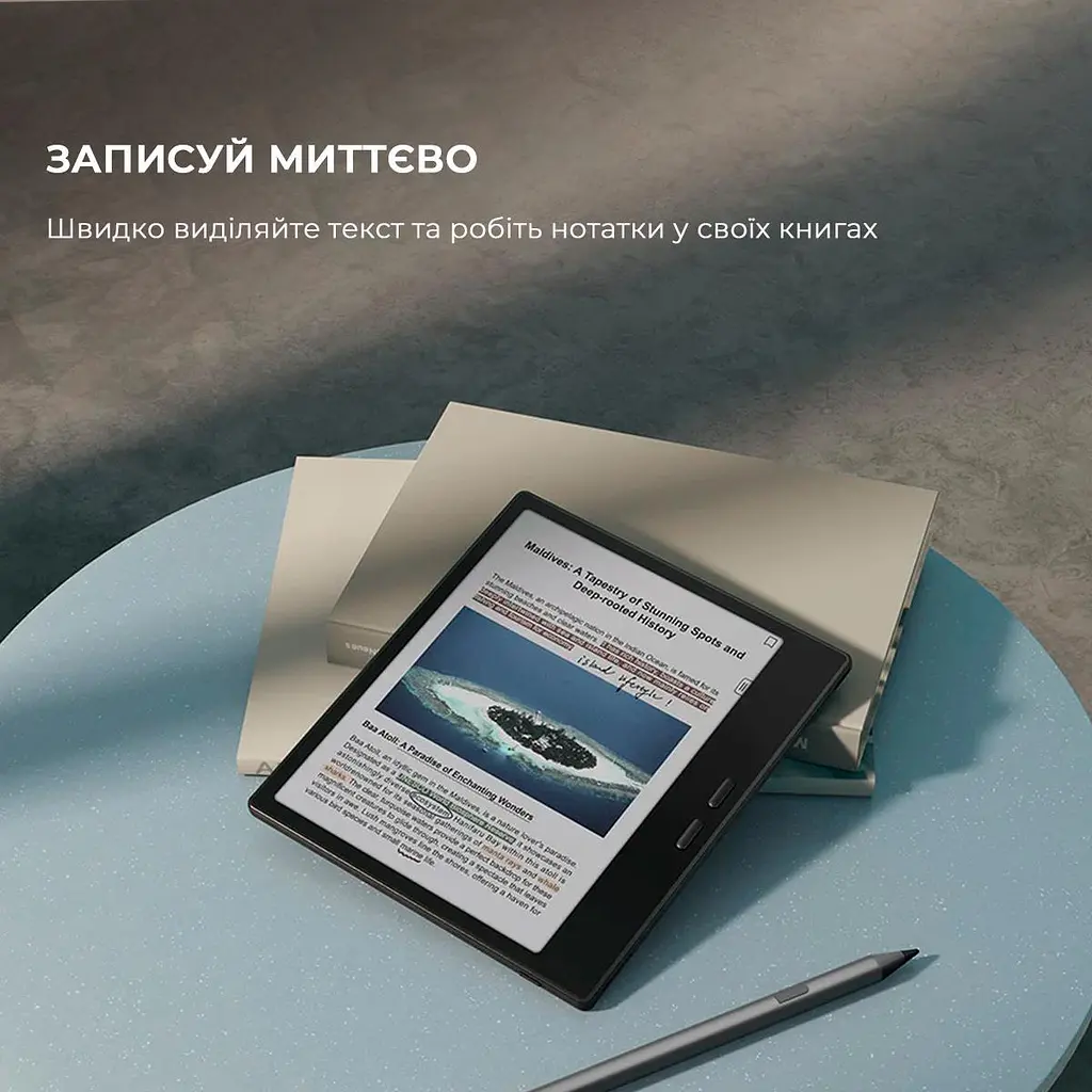 Електронна книга BOOX Go Color 7 Gen2 Чорний - фото 3