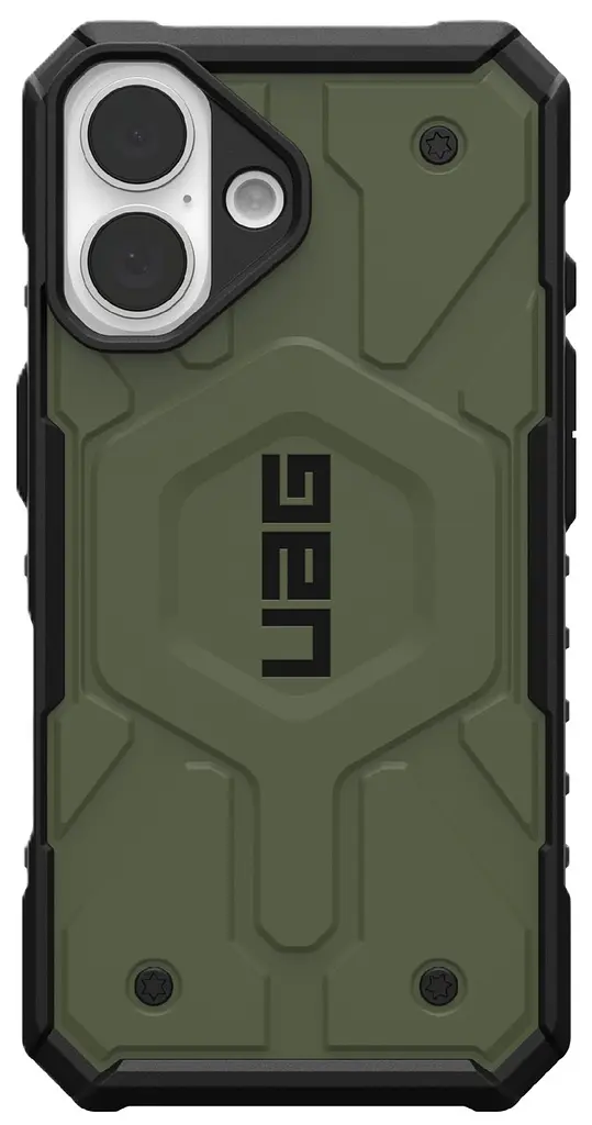 Оригінальний протиударний чохол UAG Pathfinder MagSafe для iPhone 16 Olive 114470117272