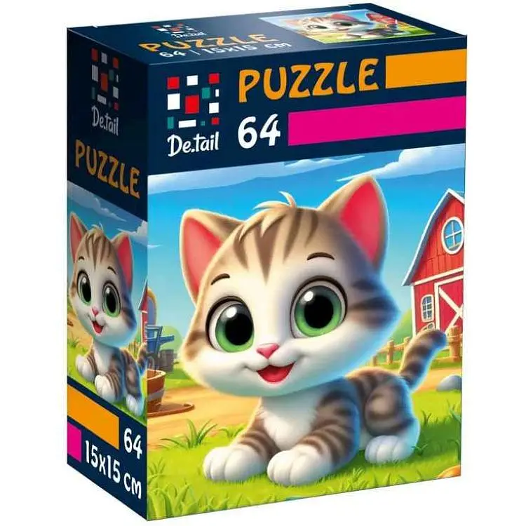 Пазли VLADI TOYS Забавне кошеня DT1234-24