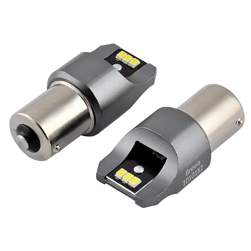 LED автолампа Brevia Power P21W 330 Lm 6x3020SMD 12/24V CANbus 2 шт. (10101X2) - фото 3