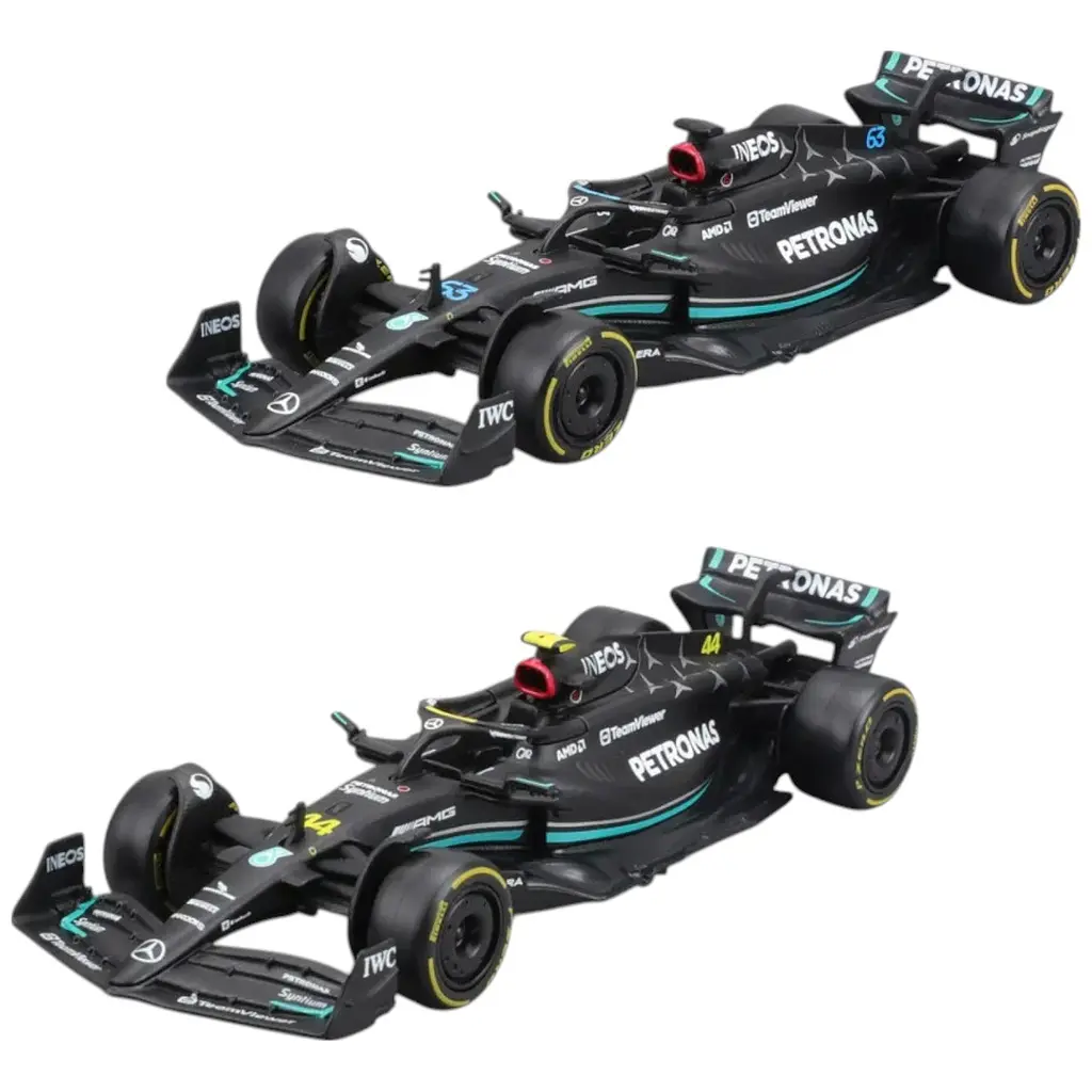 Автомодель Bburago 18-38080 Mercedes-AMG F1 W14 E Performance 1:43 - фото 2