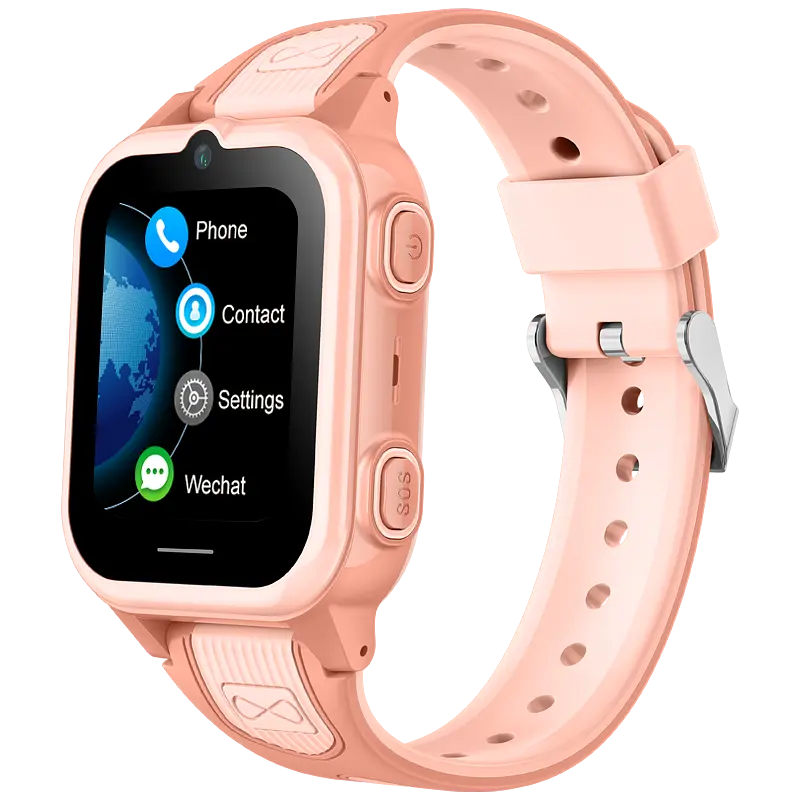 Смарт годинник-телефон дитячі Wonlex CT21 з відеодзвінком WI-FI GPS SIM-карта Pink (18556) - фото 2