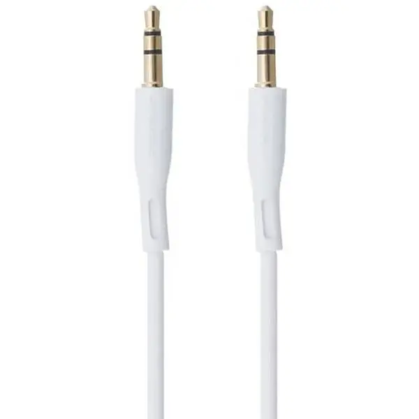 Кабель Borofone BL1 Audiolink audio AUX cable 1m White - фото 2