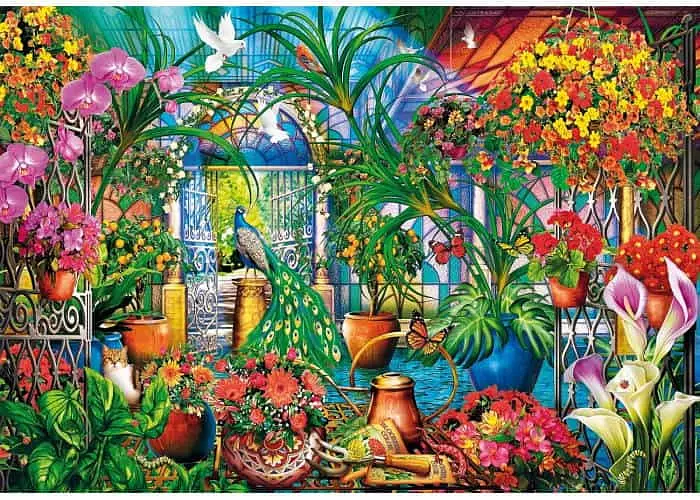 Пазл Clementoni High Quality Collection: Доглядачі теплиць (High Quality Collection - The Greenhouse Caretakers Puzzle - 500 pcs.), 500 ел. (35579) - фото 2