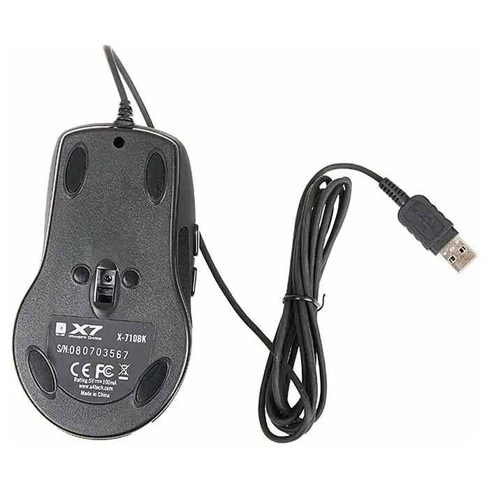 Миша A4Tech X-710MK USB Black (X-710 MK USB (Black)) - фото 4