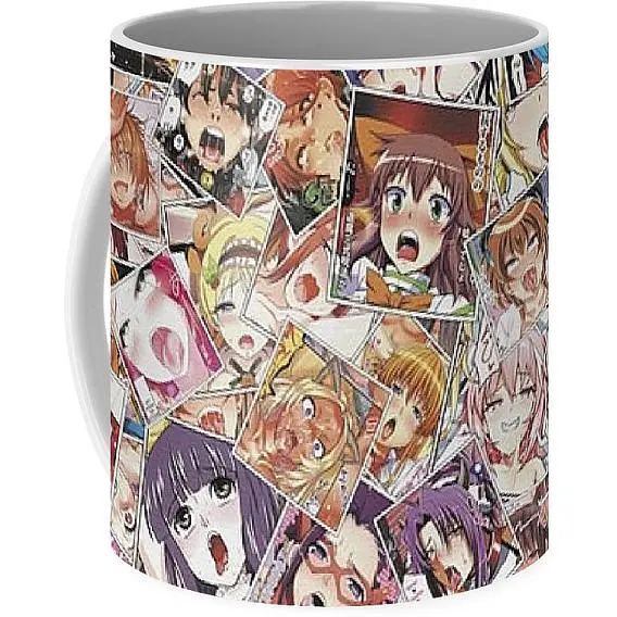 Кухоль GeekLand Ахегао Ahegao anime А 02.02 330 мл білий - фото 2