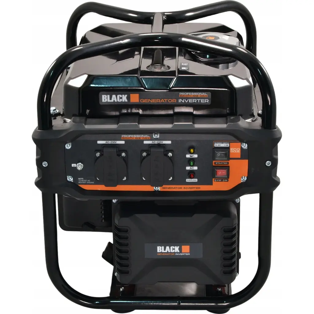 Інверторний бензиновий генератор Black 230V 2.7HP 2000W (13608) [160476] - фото 2