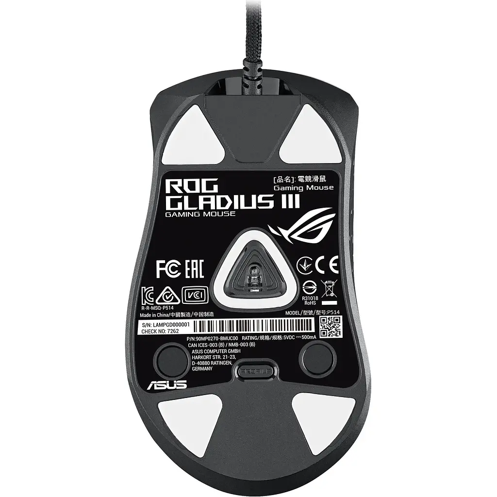 Мышь Asus ROG Gladius III USB (90MP0270-BMUA00) [70458] - фото 6