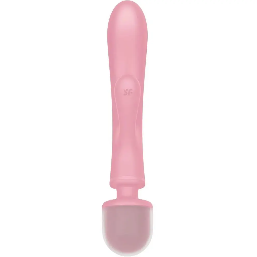 Вібратор для пар Satisfyer Triple Lover Pink: Потрійна стимуляція управління через рожевий додаток - фото 6