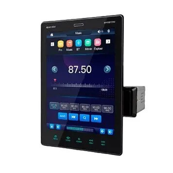 Автомагнітола XPRO 1Din з екраном 9.5 Tesla Style 9510A на Android 10 (2 ram / 16gb rom) чорний (7937_4474) - фото 3