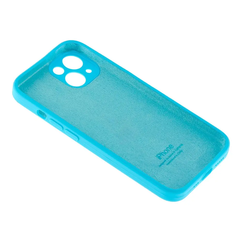Чохол Silicone Case із захистом камери Full Apple iPhone 13 Pro Blue - фото 4