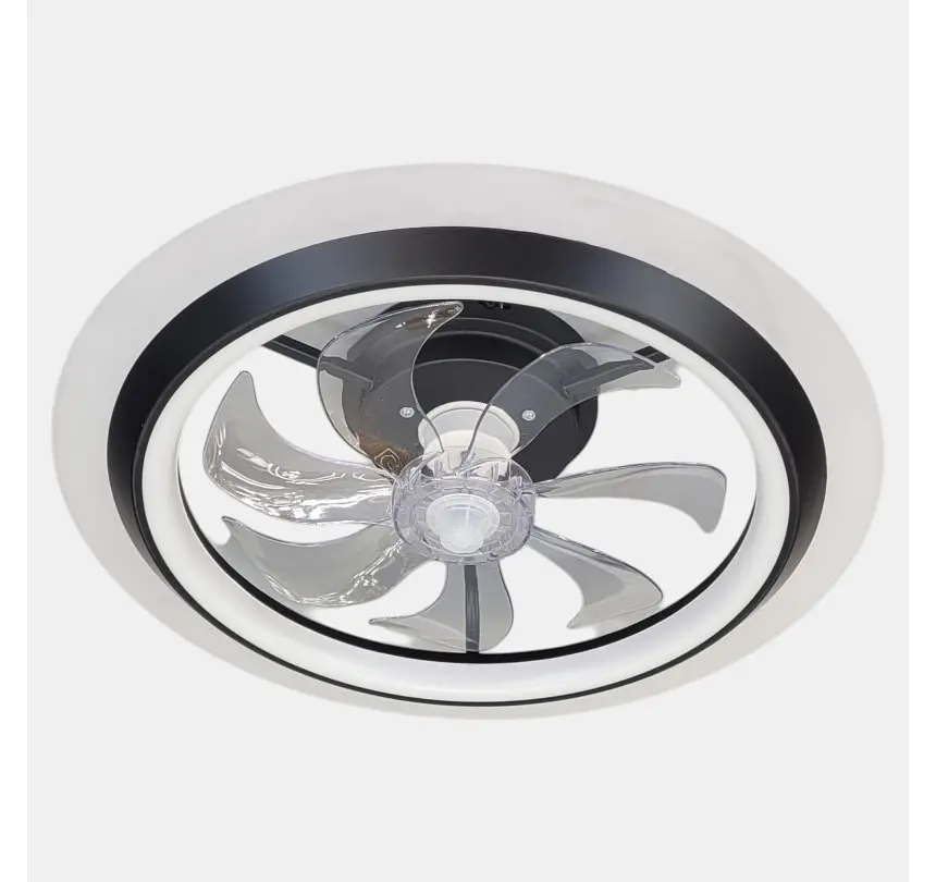 Стельова LED-люстра-вентилятор Artlight FS303BK, чорна, 68 Вт, від 12-19 м² - фото 2