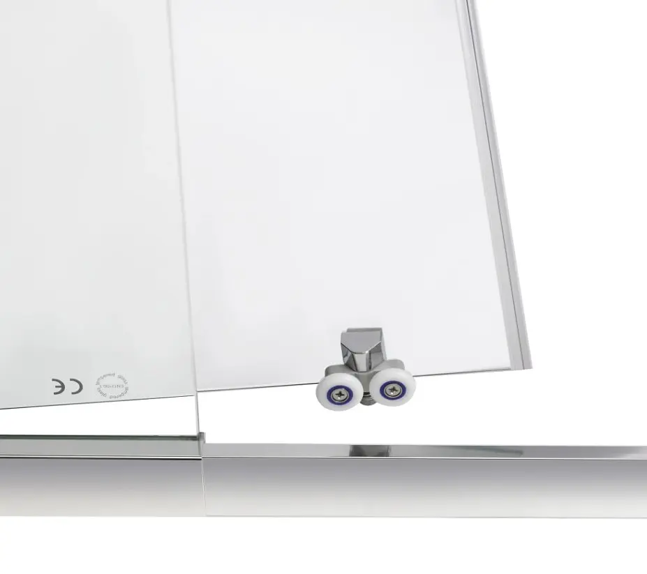 Душові двері в нішу Qtap Taurus CRM2012-13.C6 120-130x200 см, скло Clear 6 мм, покриття CalcLess (TAUCRM201213C6) - фото 6