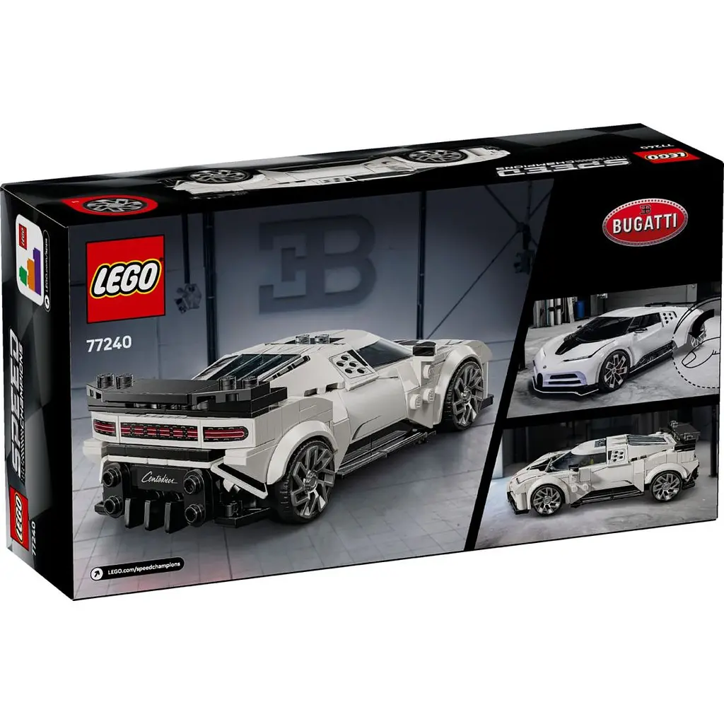 Конструктор LEGO Speed Champions Спортивний гіперкар Bugatti Centodieci 291 деталь (77240) - фото 9