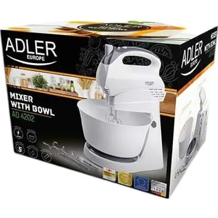 Миксер Adler AD 4202 с чашей 300 Вт - фото 8