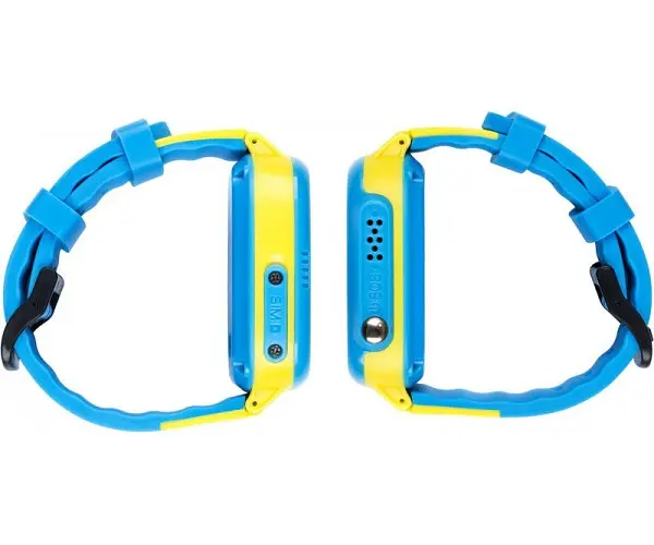 Детские умные часы Amigo GO008 Glory GPS WIFI голубые (001010653323) - фото 4