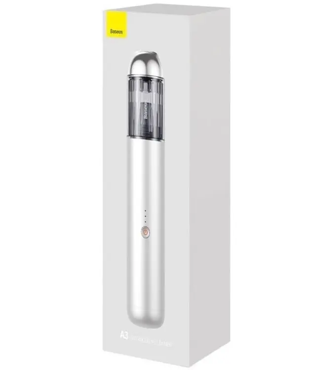 Авто бездротовий пилосос Baseus A3 Car Vacuum Cleaner (CRXCQA3-0S) Silver - фото 7