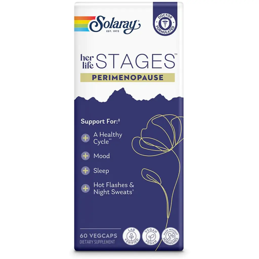 Добавка Solaray Womens Health Perimenopause 60 капсул - фото 2