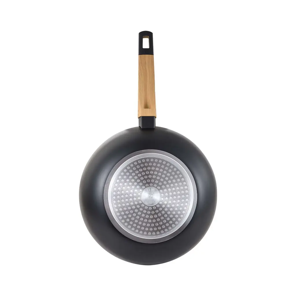 Пательня Вок Bergner Earth black 28 см (BG-34627-BK) - фото 3